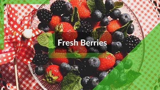fresh berries fruits against constipation