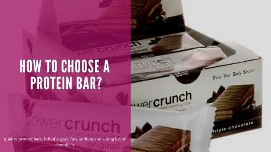 How t Choose a Protein bar