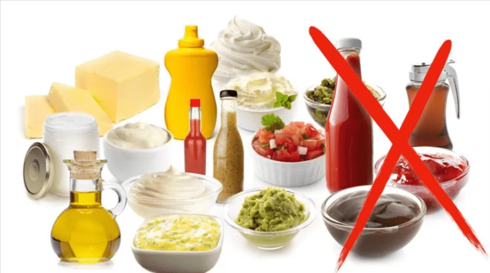 Oils and sauces on keto diet